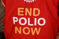 Polio close to being eradicated. Next clean water.