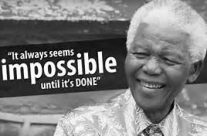 How many Nelson Mandelas would it take in Congress to solve our budget crisis?